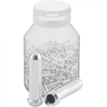 Наконечник CC-117-C Jagwire троса диам. 1,0-1,8 мм, алюминиевый, банка 500 шт.