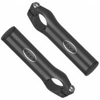 Рога на руль KWL-25, алюминиевые черные