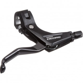 Ручка тормоза правая Deore BL-T610 под 2 пальца, чёрная