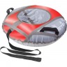 Санки надувные (тюбинг) STELS 110 см тент с камерой, серый/красный 2007000054048