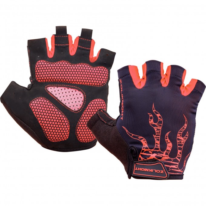 Велоперчатки ZL2313 черно-красные, размер: S 380173